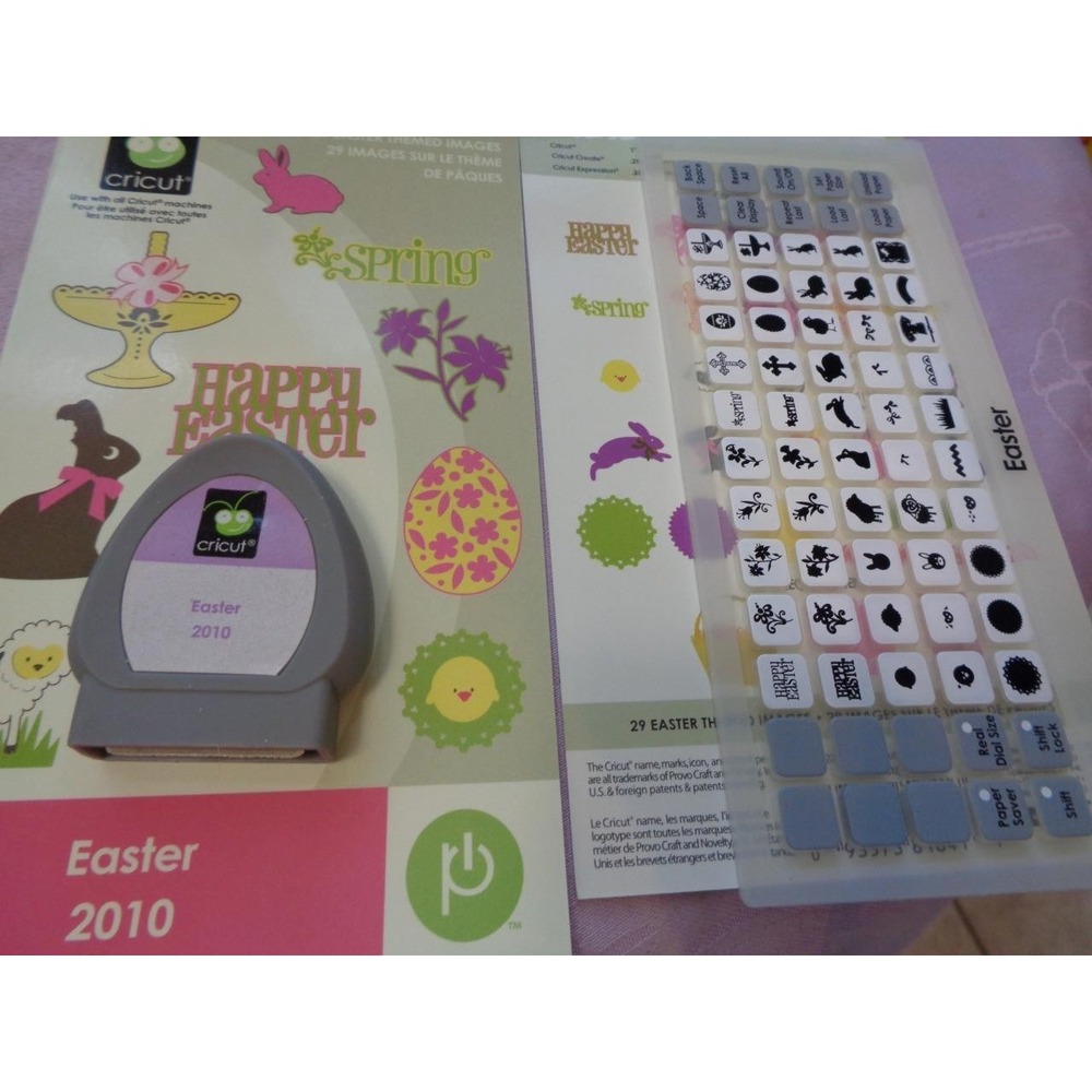 Cricut Die Cut Cartridge EASTER 2010 Scrapbooking